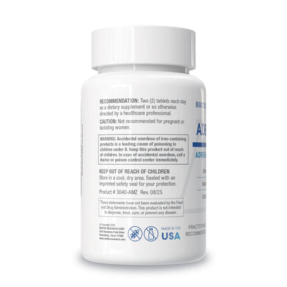 BIOTICS RESEARCH ADB5-Plus Support Healthy Adrenal Gland Function, Support Cortisol Levels, Positive Response to Stress, Healthy Energy Levels 90 Tablets