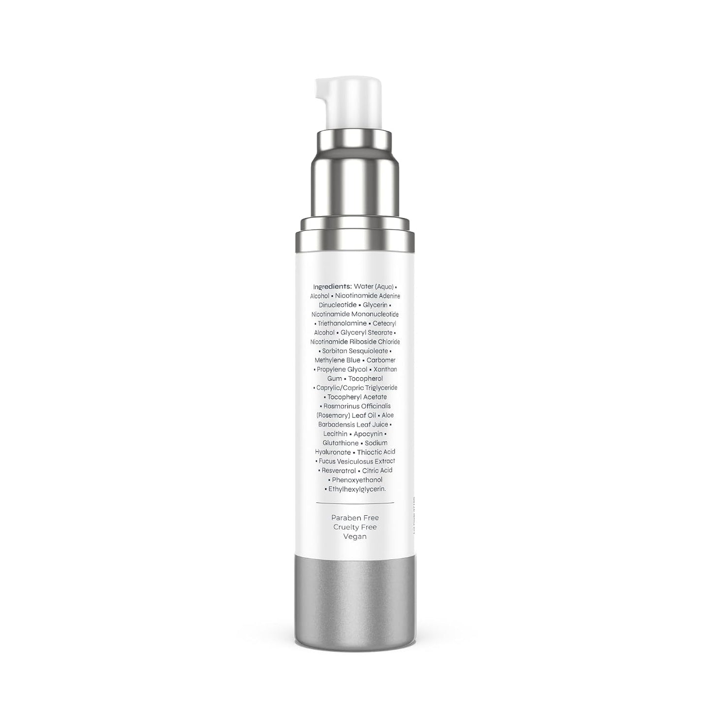 Renue Blue Methylene Blue Face Serum - Liposomal NAD+ Complex and Nutrients for Skin Rejuvenation, Deep Hydration, and Anti-Aging Support