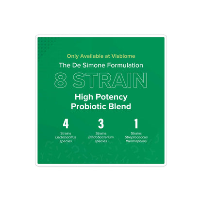Visbiome® Advanced GI Care High Potency Probiotic, 450B CFU, 30 Packets | Original De Simone Formulation®, Multi-Strain, Refrigerated Probiotics, Low FODMAP Certified, Gluten-Free, Made in USA