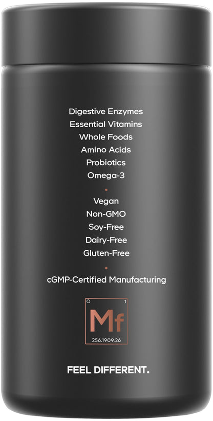 Codeage Men’s Daily Multivitamin – 25+ Essential Vitamins & Minerals, Organic Whole Foods, Probiotics, Omega-3, Zinc, Vitamins A, B, C, D, E & K – 120 Capsules