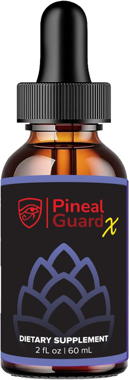 Pineal Guard X, Pineal Gland Supplement - Brain Support, Focus, and Memory | Liquid Dropper for the Brain, Activate, and Protect Your Pineal Gland, Third Eye Awakening