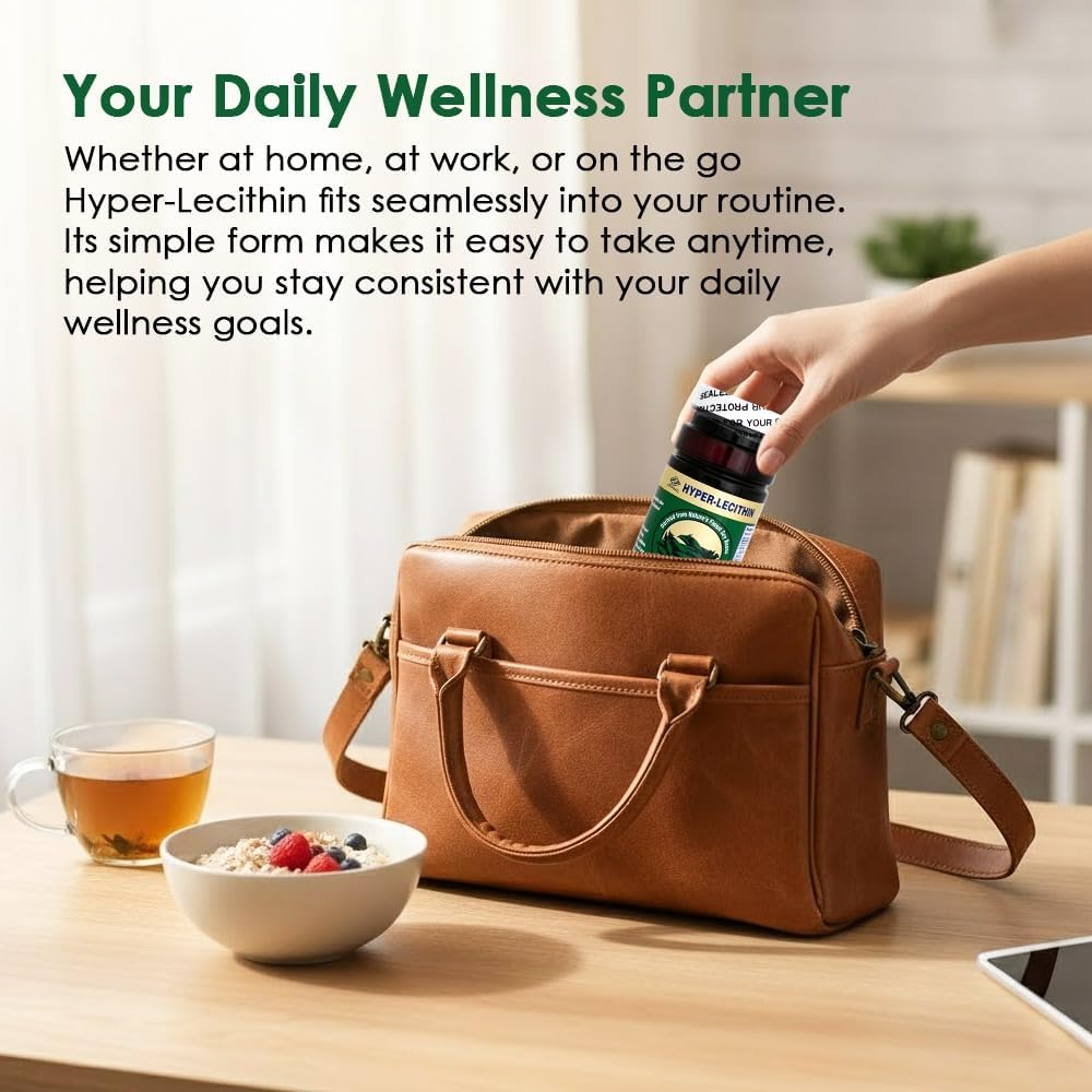 Hyper Lecithin, Soy Lecithin & Ginkgo Biloba, 200 Softgels