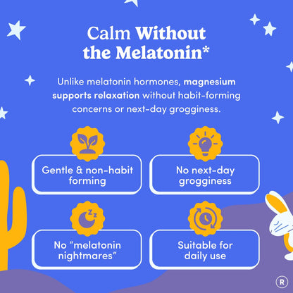 FIRST DAY Kids Magnesium Gummies, Citrate + L-Theanine, No Melatonin, 60 Ct | Strawberry citrate magnesium gummies for kids with Suntheanine® L-theanine; melatonin-free calm and bedtime support for kids