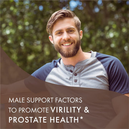 PURE ESSENCE LABS One N Only Multivitamin for Men, Natural One a Day Herbal Supplement with Vitamin D3, B12, and Biotin with Whole Foods, 90 Tablets