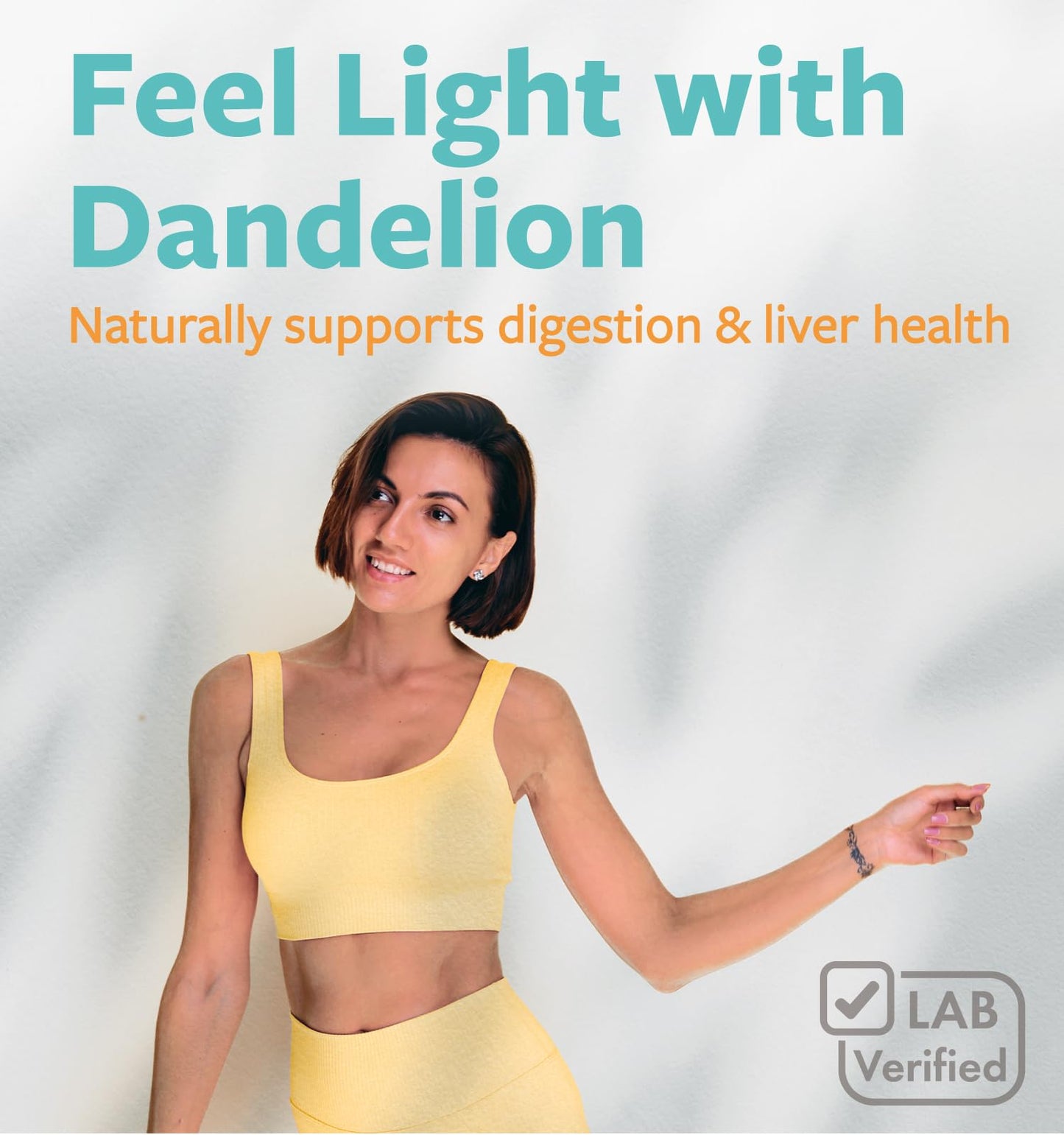 USDA Organic Dandelion Root Extract - High Potency 10:1 Dandelion Root Supplement with 5000mg Herbal Equivalent Strength for Liver Cleanse Detox & Repair Support - Vegan & Non-GMO (2 Month Supply)