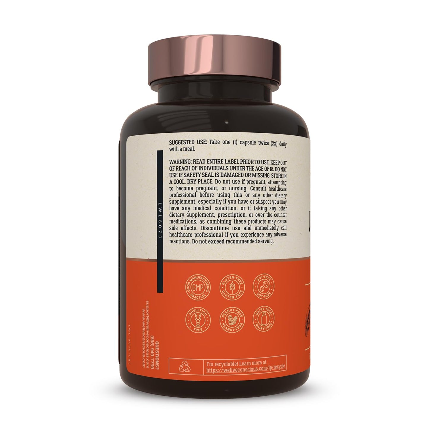 LiverWell Liver Cleanse, Rejuvenation, Metabolic Support - Liver Supplement for Liver Health w/Highly Bioavailable Milk Thistle Extract, N-Acetyl Cysteine, Alpha Lipoic Acid, Zinc, Selenium - 60 Caps