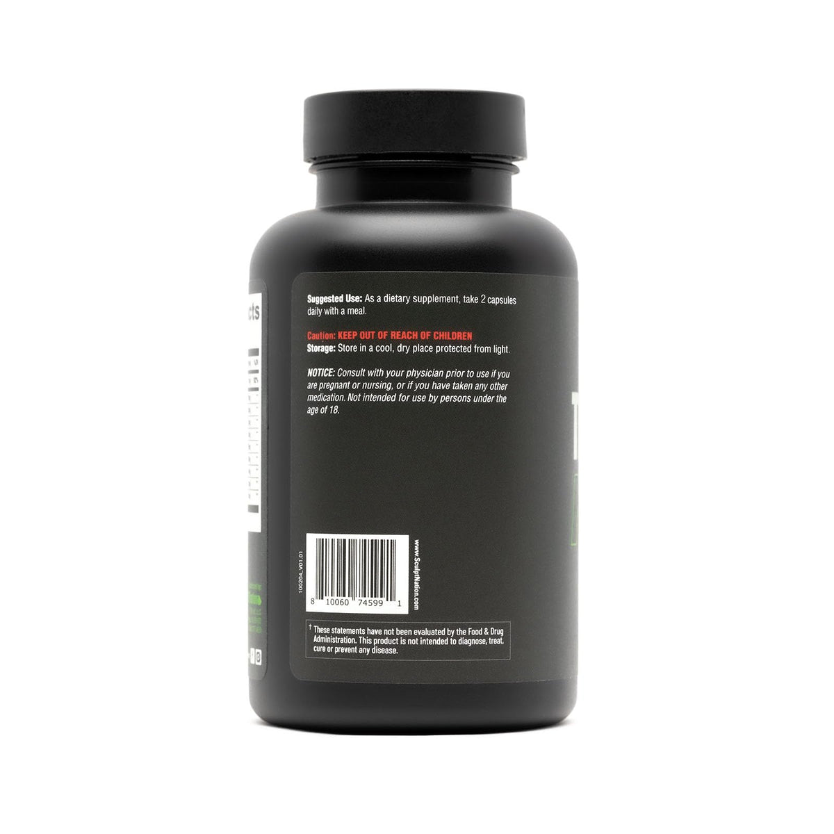 Sculpt Nation by V Shred Test Boost Max - Testosterone Supplement for Men