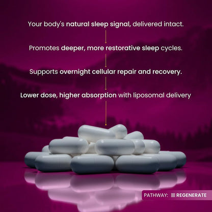 Renue By Science Melatonin | Liposomal Melatonina Supplement | 90 High Strength Melatonin Capsules - 1mg Melatonin per Serving | Sleep Aid Melatonin | Non-GMO | Made in The USA & Third-Party Tested