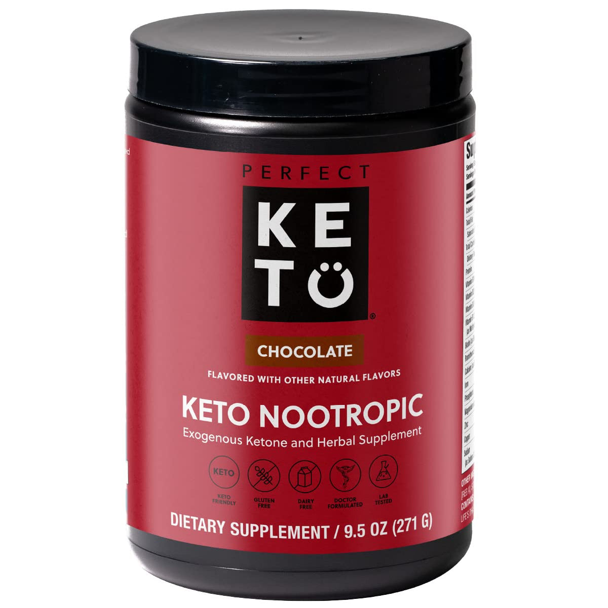 Perfect Keto Nootropic Brain Supplement - Enhance Focus and Energy, Boost Concentrati