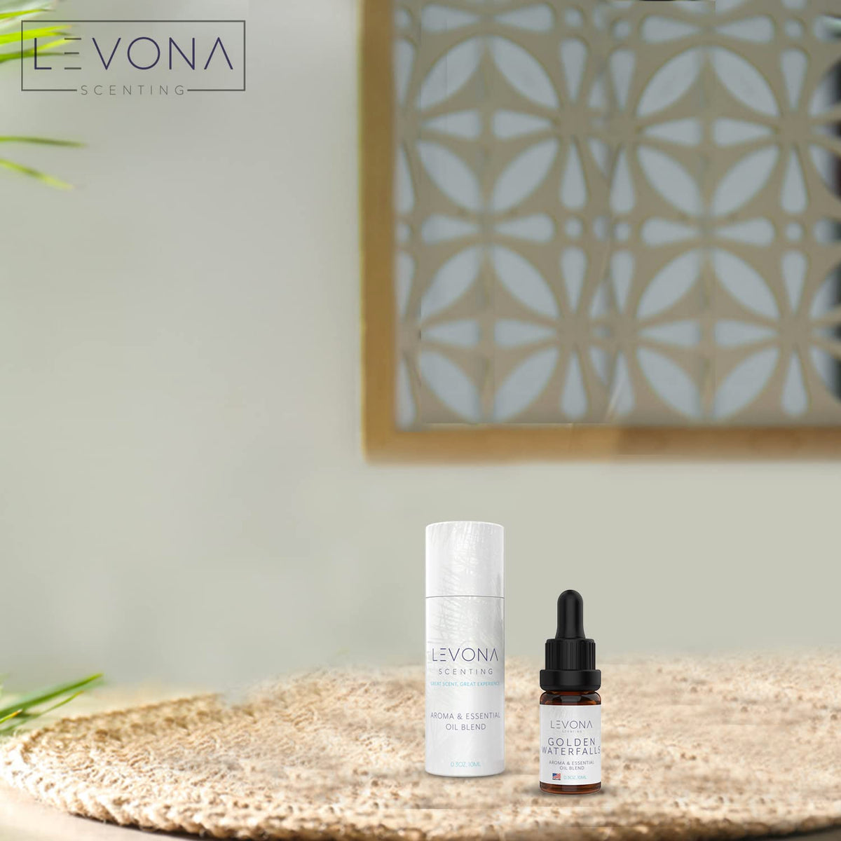 Levona Scent Pure Essential Oils for Diffusers for Home, Hotel & Office - Golden Waterfalls