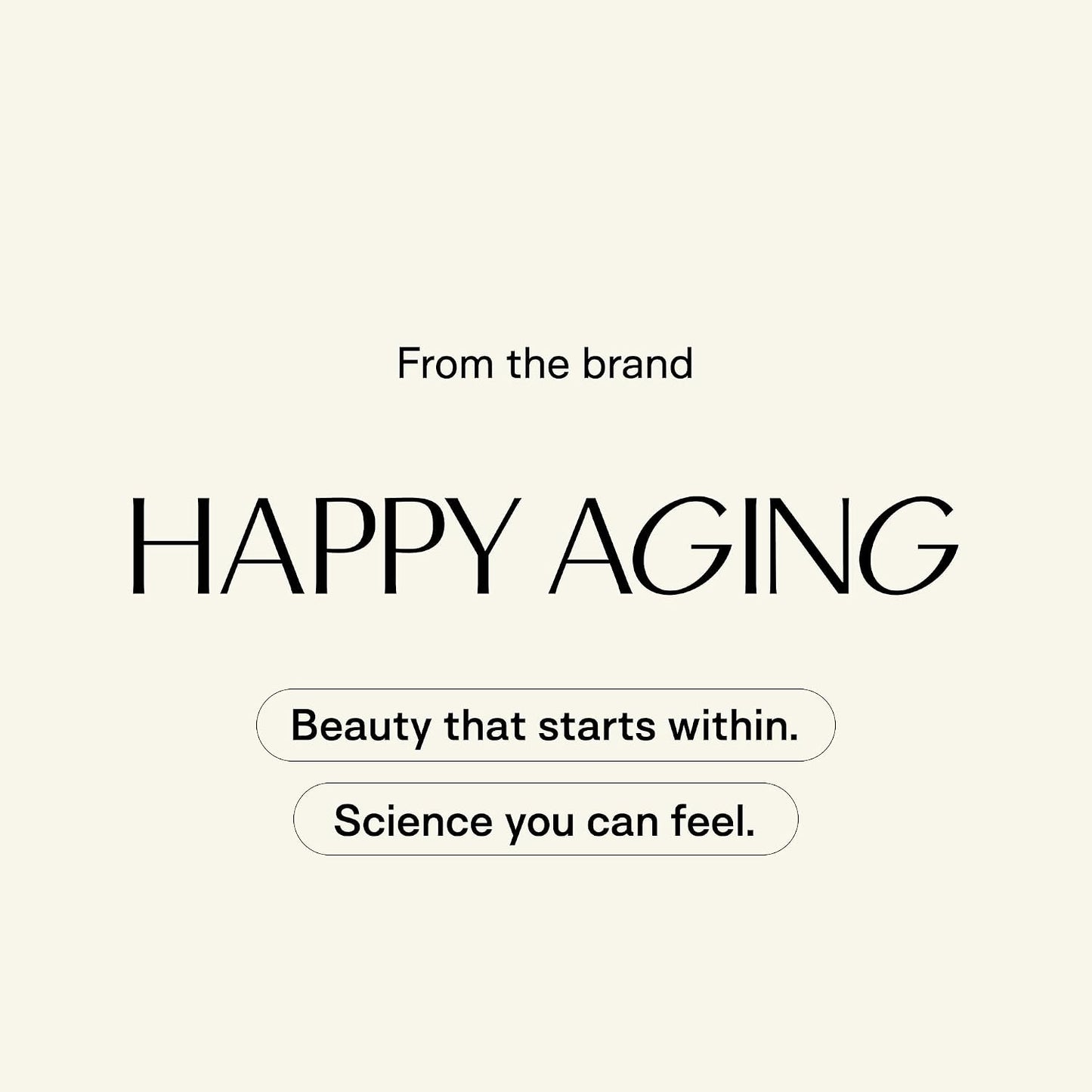 Happy Aging Marine Collagen Peptides Glow Shot 10g - Liquid Collagen for Women with Liposomal Delivery - Promotes Skin Hydration, Elasticity & Radiance - Supports Hair & Nails, 10 Shots