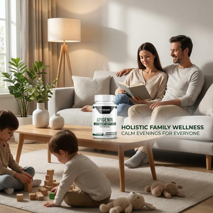 Probase Nutrition Ultimate Apigenin Capsules 50mg - Non-GMO, Vegan, Gluten Free - 4 Month Supply - Herbal Relaxation Support Formula