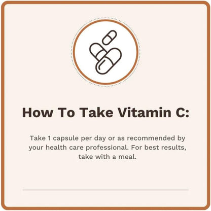 Utzy Naturals Vitamin C Complex | 400 mg | 60 Capsules