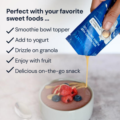 Blueprint Bryan Johnson Raw Macadamia Nuts - No Palm Oil - Keto and Low Carb Snack - No Added Sugar, Vegan, Non GMO, Keto and Paleo Friendly (4 Ounces) (Pack of 2)