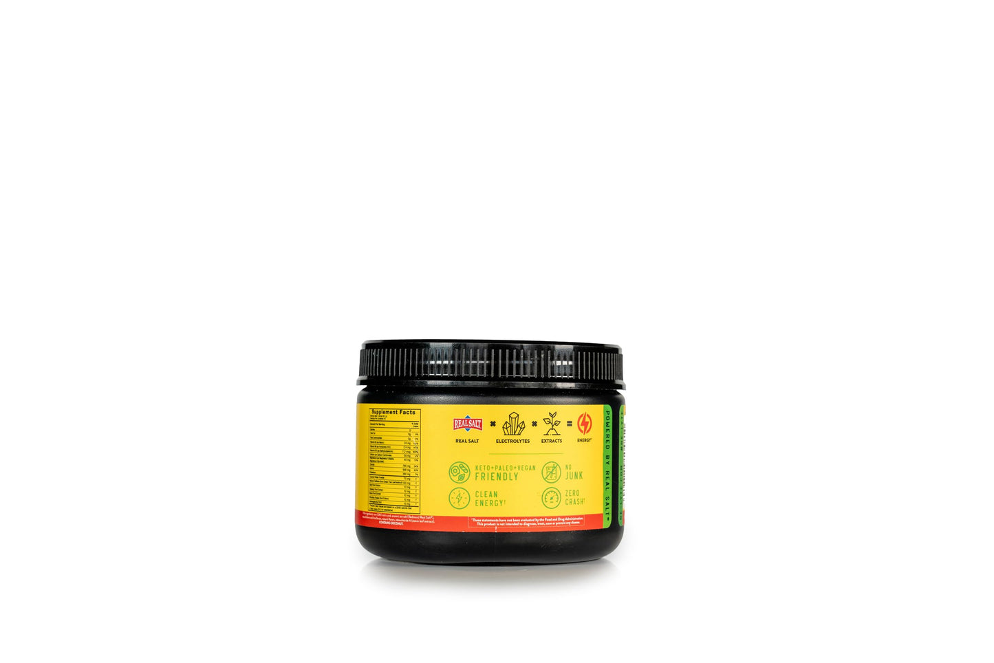 Redmond Re-Lyte Energy Electrolyte Mix, Raspberry Mango, 8.6oz Jar
