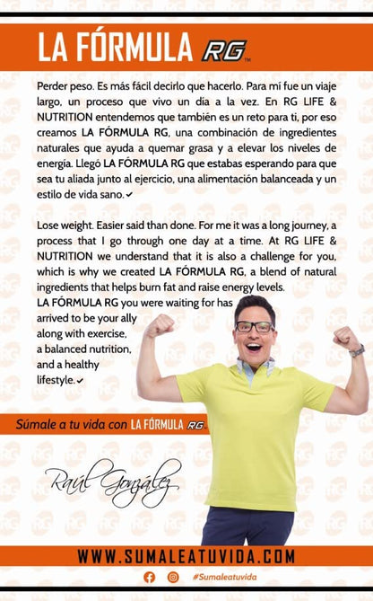 RG LIFE & NUTRITION - Weight Loss Pills, Energy Booster and Fat Burner with Magnesium