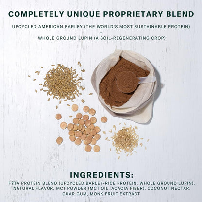 FYTA Vegan Protein Powder - Plant Based Protein Powder with Better Taste & Texture Than