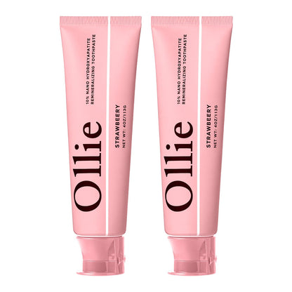 Ollie Fluoride Free 10% Nano Hydroxyapatite Toothpaste, Clean Mint, 1 Pack