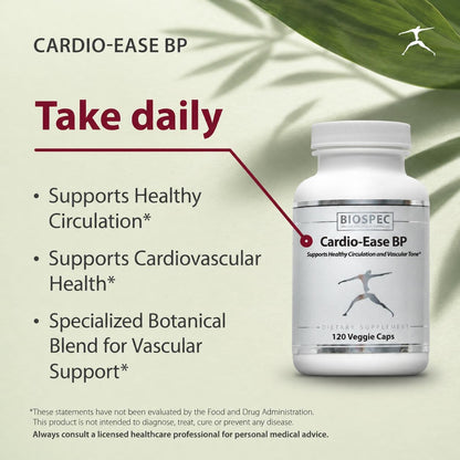 BIOSPEC NUTRITIONALS Cardio-Ease BP Support Circulation and Cardiovascular System*