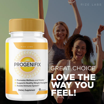 rize labs (2 Pack) Progenifix Weight Loss Supplement, Progenifix Capsules Total Body Wellness