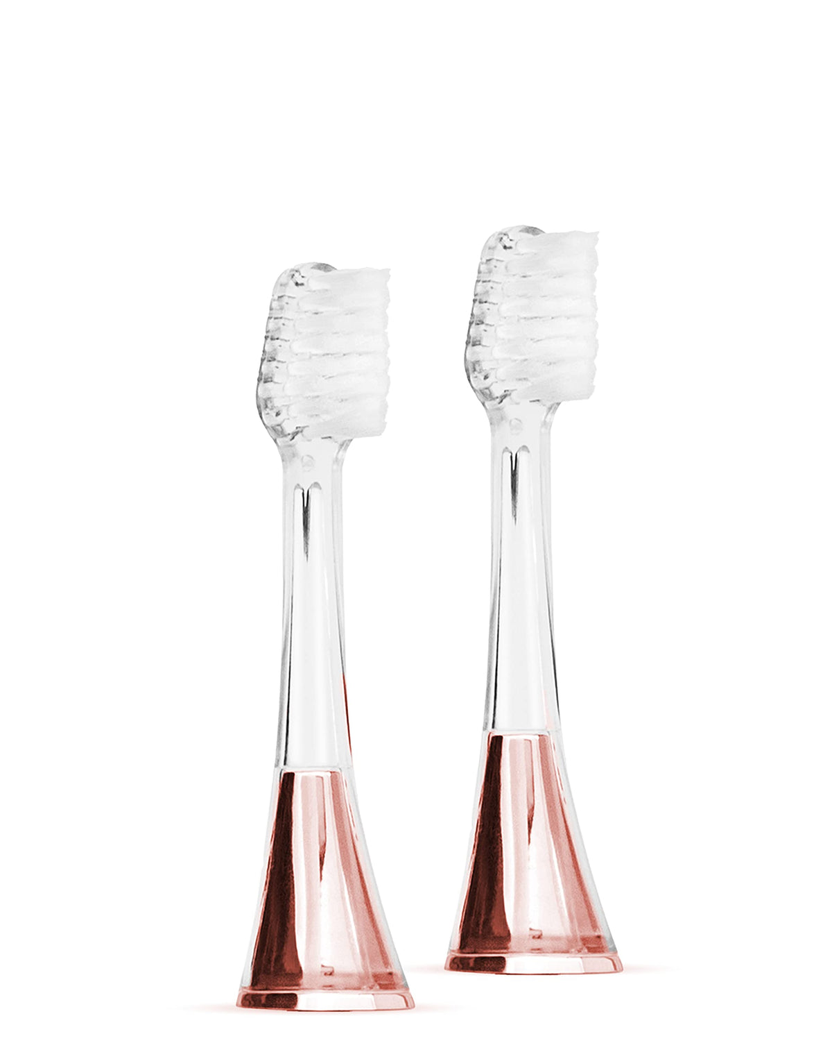 Supersmile Zina45 Replacement Brush Heads, Silver, 2-Pack