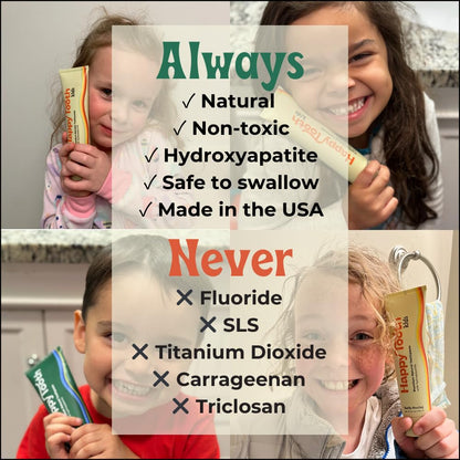 Hydroxyapatite Toothpaste, Whitening, Fluoride Free, Fresh Mint, 4oz