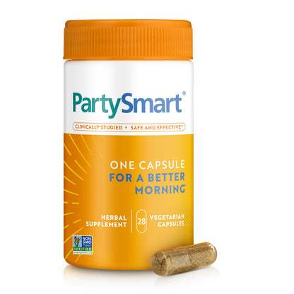 Himalaya PartySmart Liver Support, Better Morning After Drinking,12 Capsule