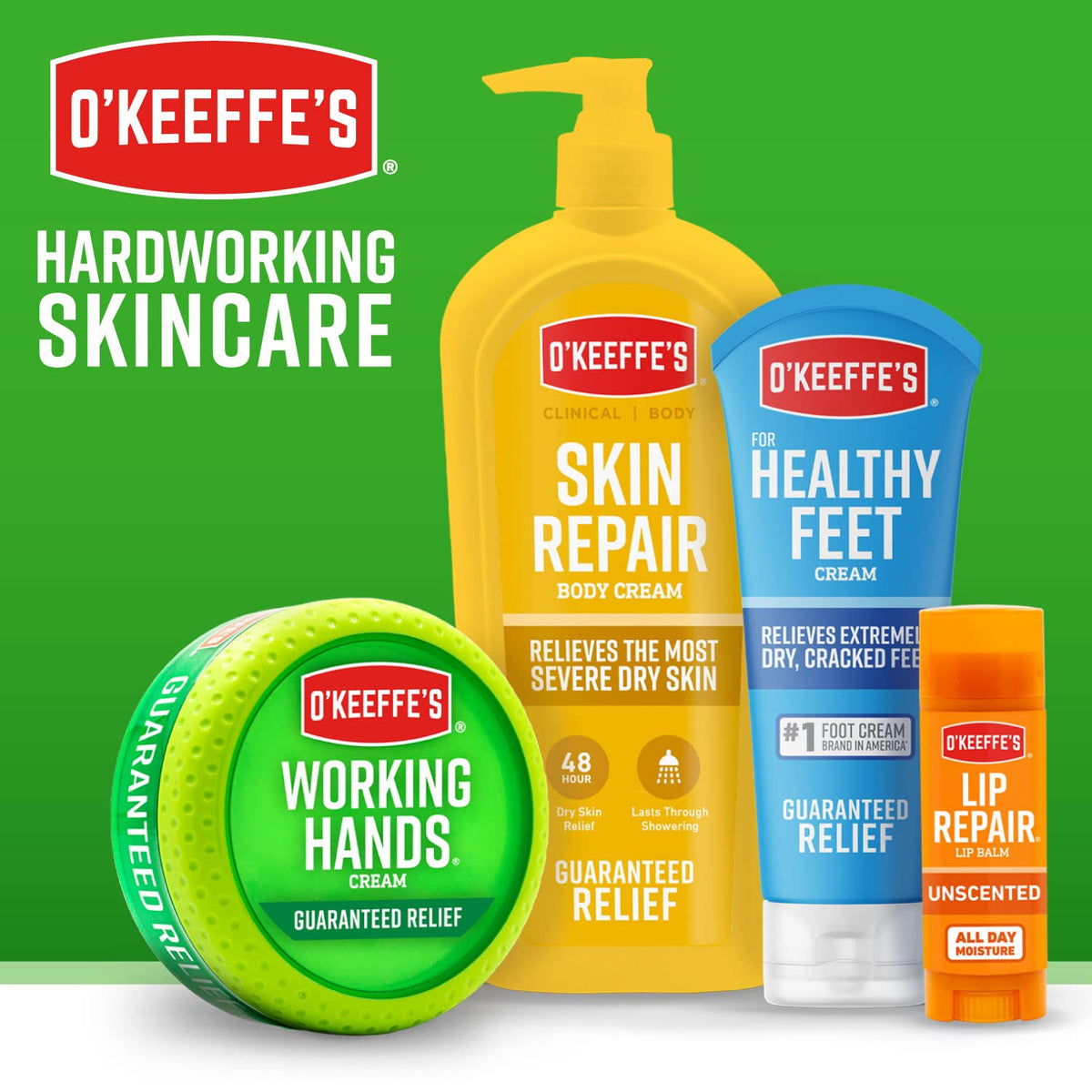 O'Keeffe's for Healthy Feet Foot Cream, Guaranteed Relief for Extremely Dry, Cracked Feet