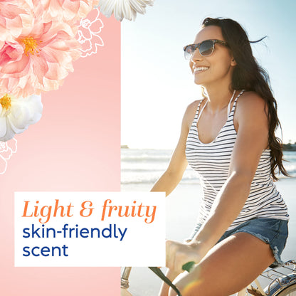 Vagisil Scentsitive Scents On-The-Go Feminine Cleansing Wipes, pH Balanced, Peach Blossom