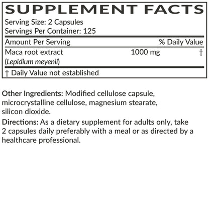 Futurebiotics Maca Root Extra Strength Supports Energy, Stamina & Reproductive Health, Non-GMO, 250 Vegetarian Capsules