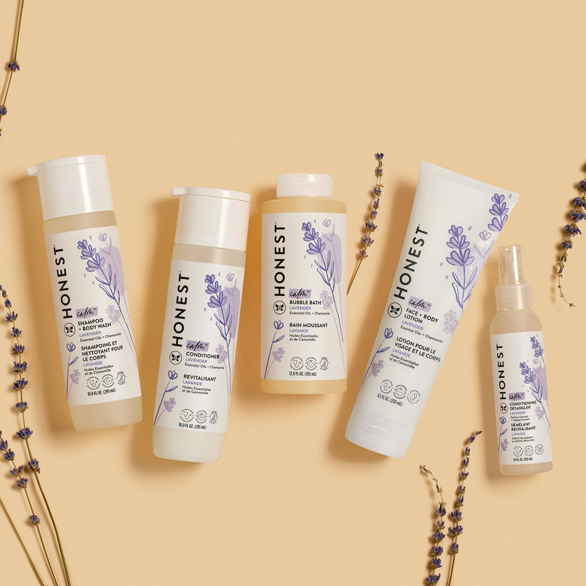 The Honest Company Lavender Calm 2-in-1 Cleansing Shampoo + Body Wash