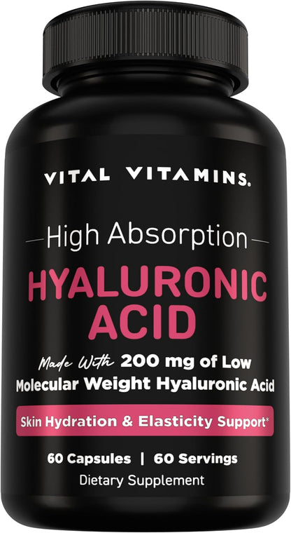 Vital Vitamins Multi-Collagen Plus 150 ct + Hyaluronic Acid Capsules 60 ct