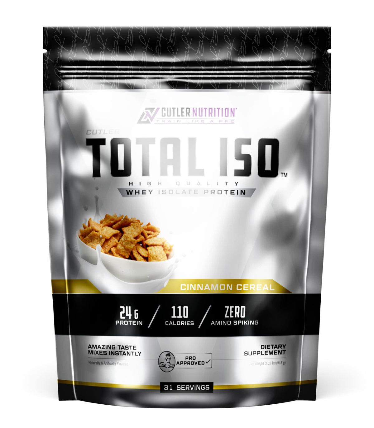 Total ISO Whey Isolate Protein Powder: Best Tasting Whey Protein Shake Featuring 100% 