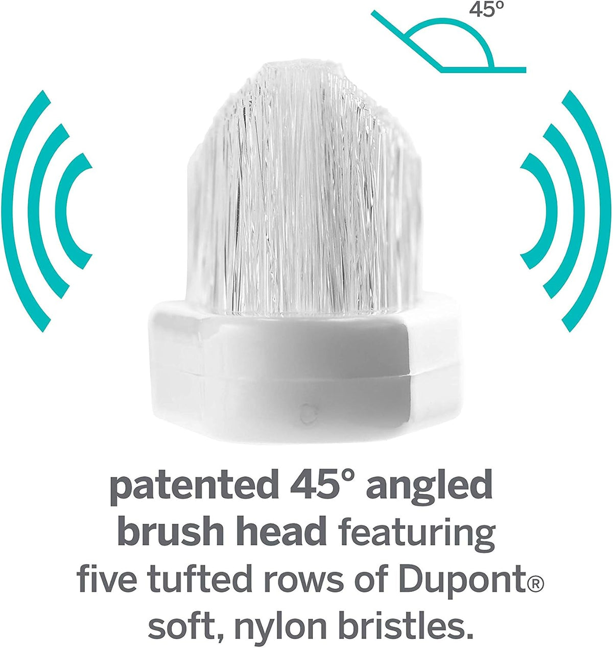 Supersmile Series II LS45 Replacement Brush Heads, White, 2-Count