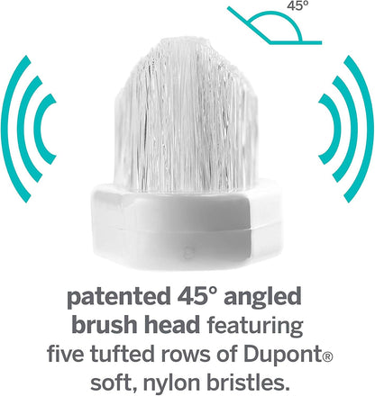 Supersmile Series II LS45 Replacement Brush Heads, White, 2-Count