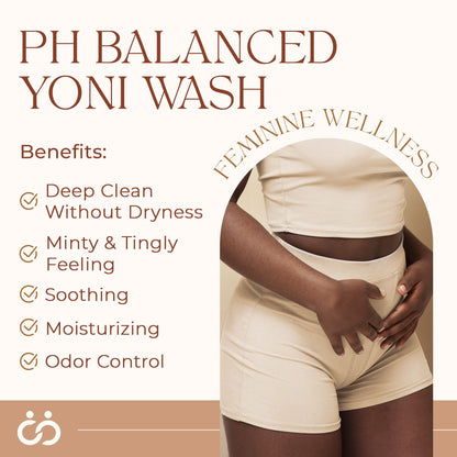 Ph Balance Feminine Wash - Vee Health & Yoni Wash Shower Gel- Use with Yoni Oil. Moisturizing Calendula