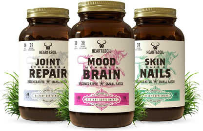 Sleep Stack - Includes Joint Strength & Repair, Skin, Hair & Nails, Mood Memory & Brain for Cognitive Function, Mobility, and Wellness