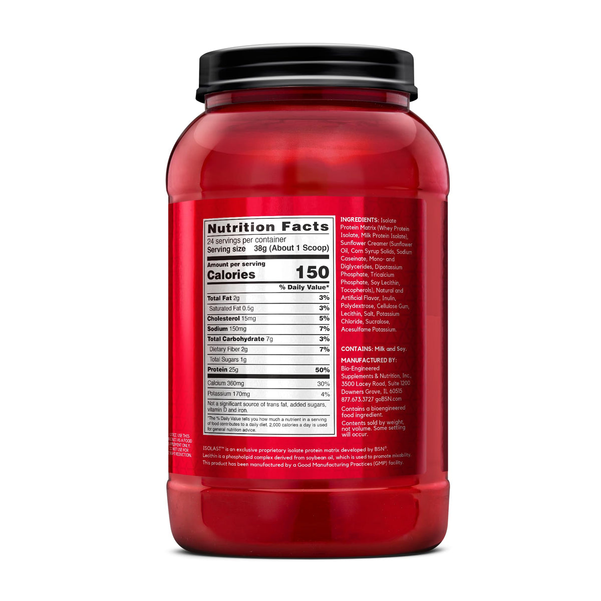 BSN SYNTHA-6 Isolate Protein Powder, Vanilla Protein Powder with Whey Protein Isolate