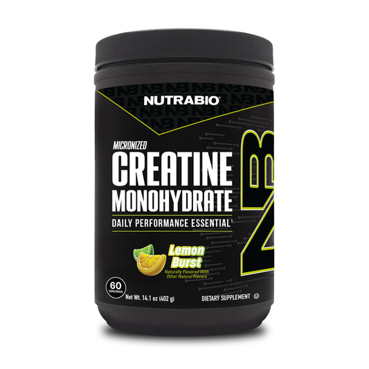 NutraBio Pure Micronized Creatine Monohydrate Powder Supplement, Unflavored, (300 g) - Supports Bulk Muscle Energy, Recovery, and Strength - HPLC Tested Creatine Powder Supplement for Men and Women
