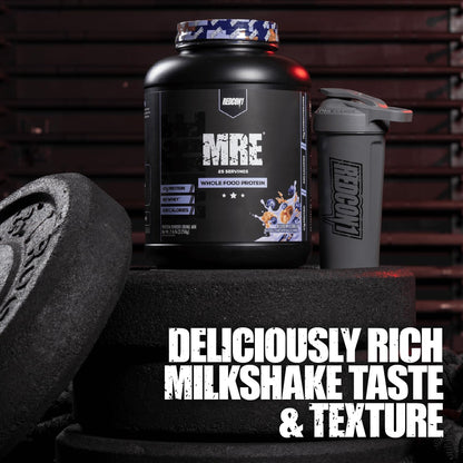 REDCON1 MRE Protein Powder, Vanilla Milkshake - Meal Replacement Protein Blend Made