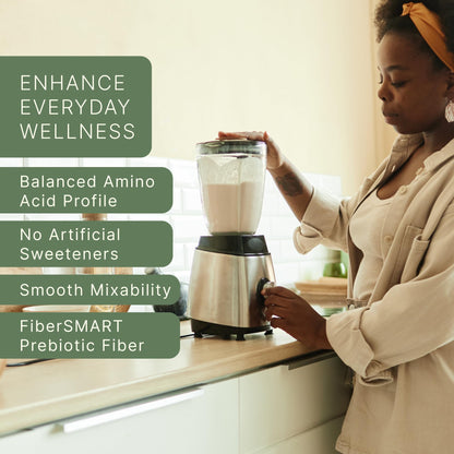 Dr. Murray's USDA Organic Plant Based Protein Powder | 20g Protein | 6g Fiber | Vegan & Keto | Gluten & Dairy Free | Low Carb | No Added Sugar | Matcha, 1 lb.