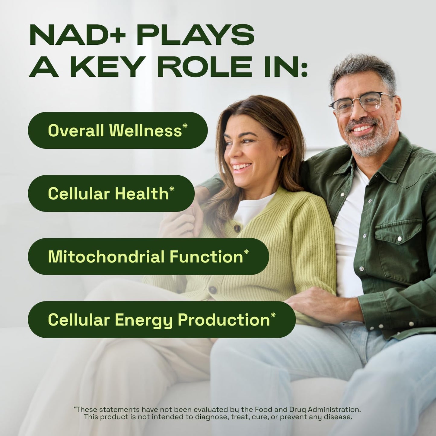Cata-Kor NAD+ Supplement & Ca-AKG Complex - Liposomal NAD+ Supplement with Resveratrol (60 Capsules) & Ca-AKG, MSM, Hyaluronic Acid & Biotin Beauty Complex (90 Capsules)