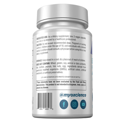 MYOXCIENCE Berberine Fasting Accelerator: Berberine HCL with ALA (Alpha Lipoic Acid)