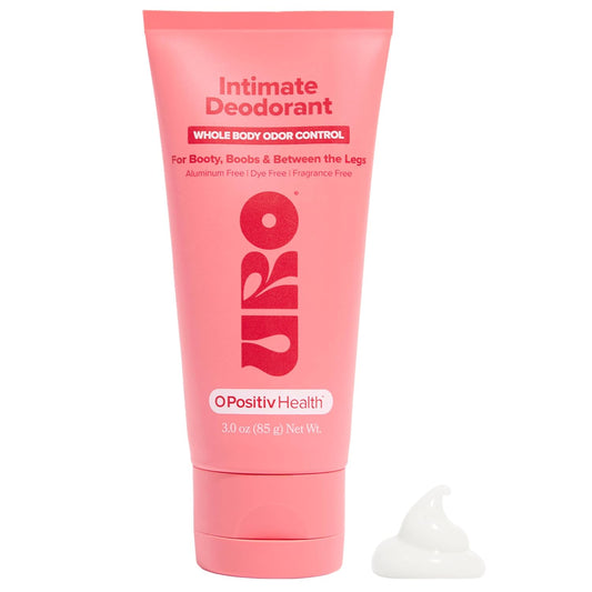 URO Intimate Deodorant – Aluminum Free, Odor & Chafing Control – 3 Oz