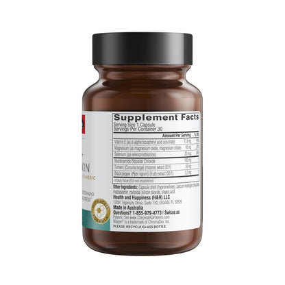 Swisse Plus NAD+ Beauty Restore | Clinically Tested Ingredients | NAD+ Supplement for Men & Women | Supports Collagen Formation, Skin Elasticity & Anti-Aging Supplement | 30 Capsules