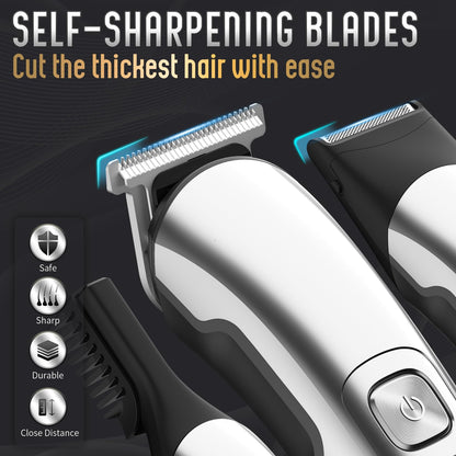 Ufree Beard Trimmer for Men, Waterproof Electric Razor Hair Trimmer, Cordless Hair