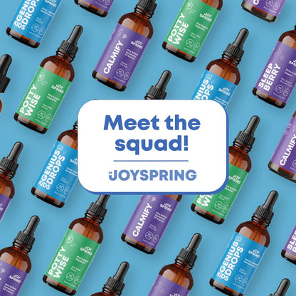 JoySpring Genius Drops Brain Supplement for Kids - Kids Attention Supplements Support