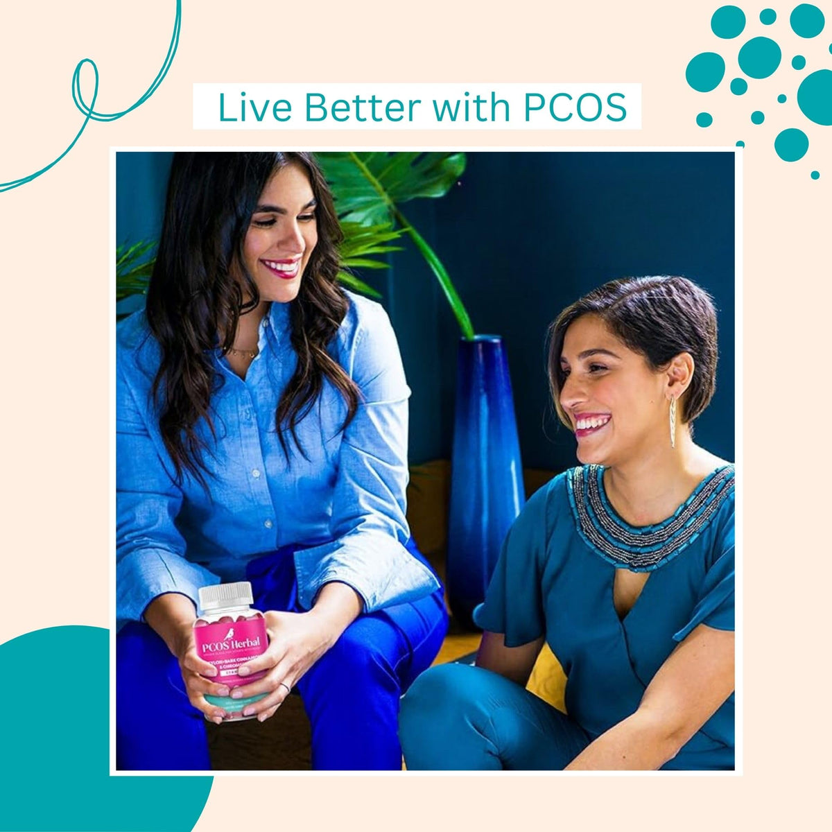 PCOS Herbal Gummies: Manage Cravings and Hormonal Balance; Cinnamon Complex