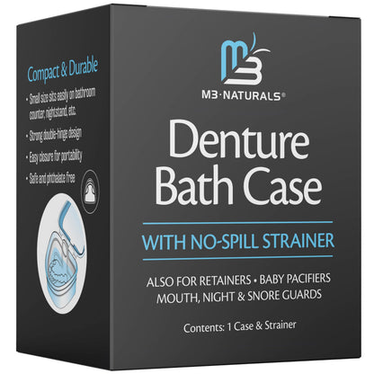 Retainer Cleaner Tablets, Denture Cleaner, Mint, 4 Month Supply by M3