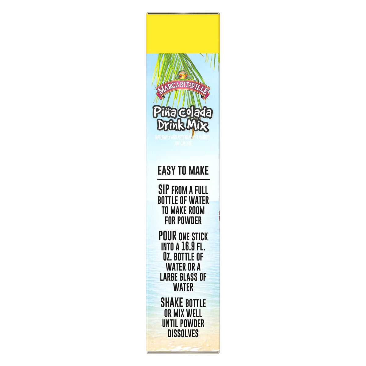 Margaritaville Singles To Go Drink Mix, Non-Alcoholic Powder Sticks (Pina Colada)